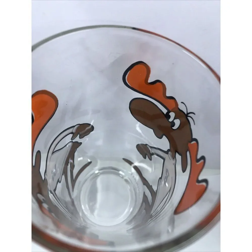 Bullwinkle 1970s Vintage Pepsi Collector Series Drinking Glass